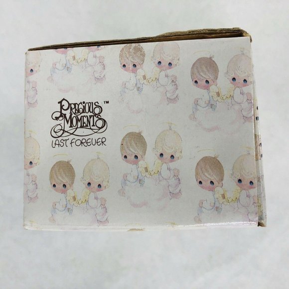 Precious Moments Xmas Train Ornament Pig Sled Age - Picture 11 of 11